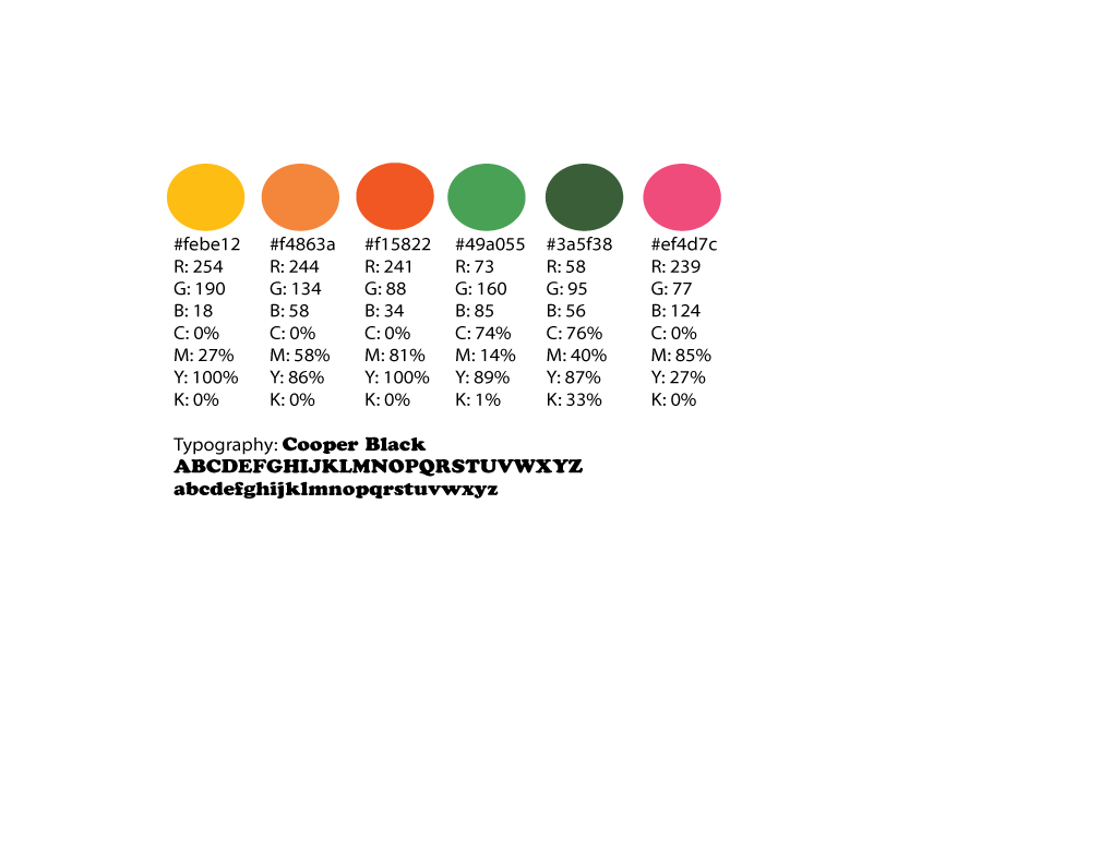 color pallate penny juice